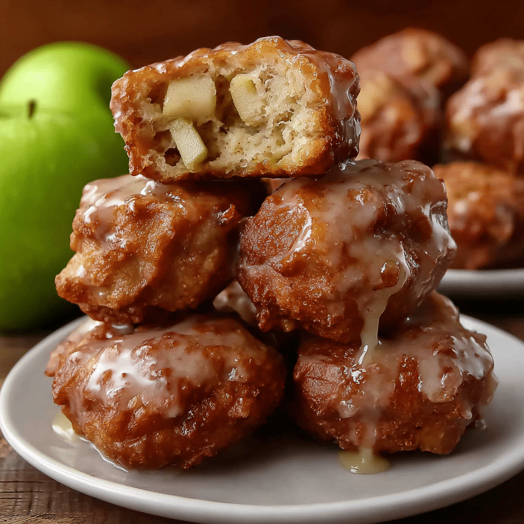 Apple Fritter Bites Recipe - Recipe Image
