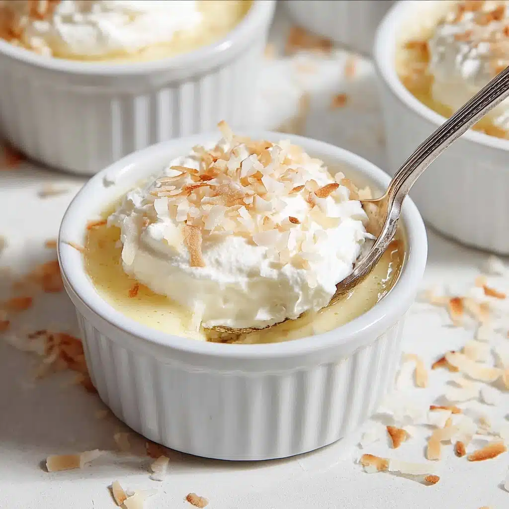 Coconut Pudding Recipe - Recipe Image