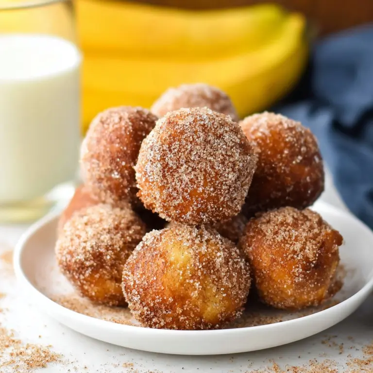 Banana Donut Holes Recipe