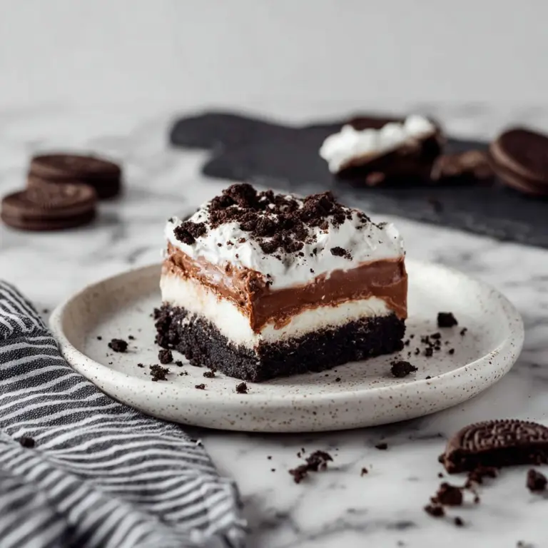 No-Bake Oreo Dessert Recipe