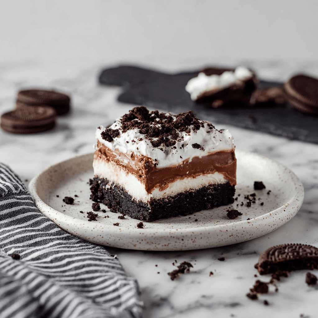 No-Bake Oreo Dessert Recipe - Recipe Image