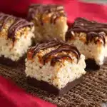 Samoa Rice Krispie Treats Recipe