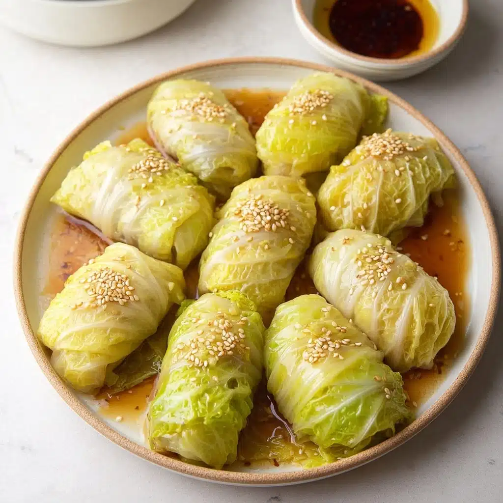 Healthy Steamed Cabbage Rolls Recipe