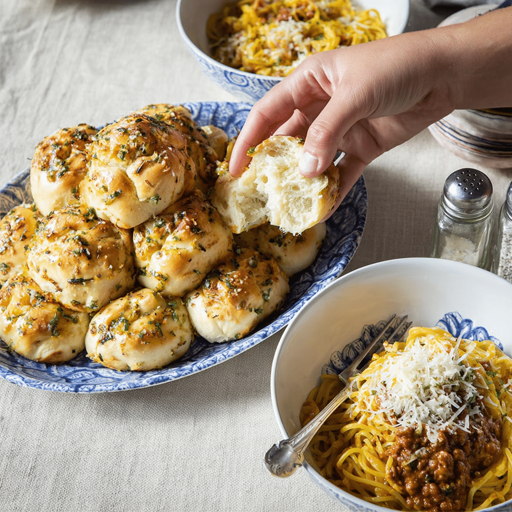 Chilli Cheese Garlic Dough Balls Recipe - Recipe Image
