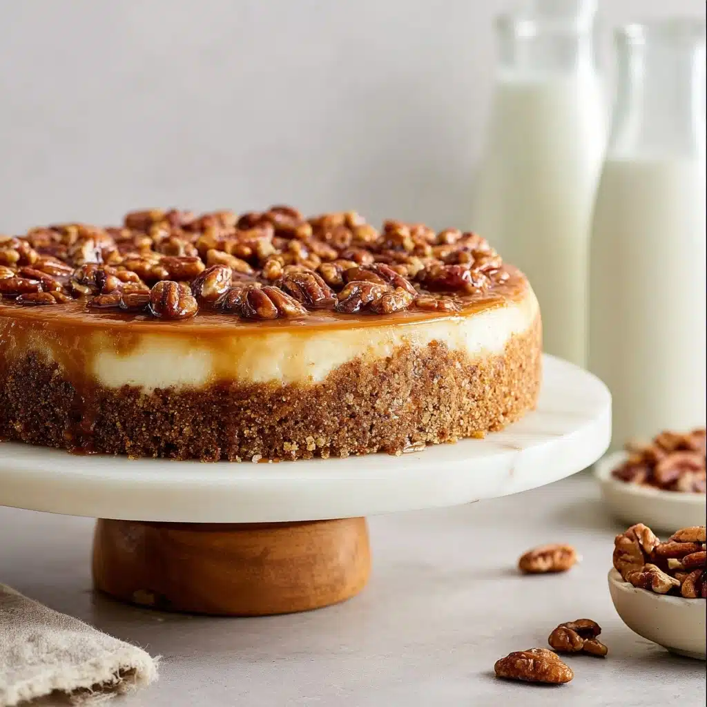 Caramel Pecan Cheesecake Recipe