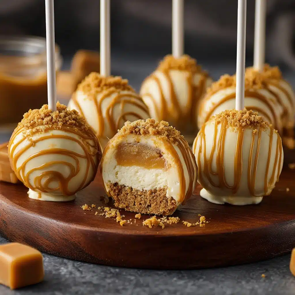 Harry Potter Butterbeer Cheesecake Pops Recipe