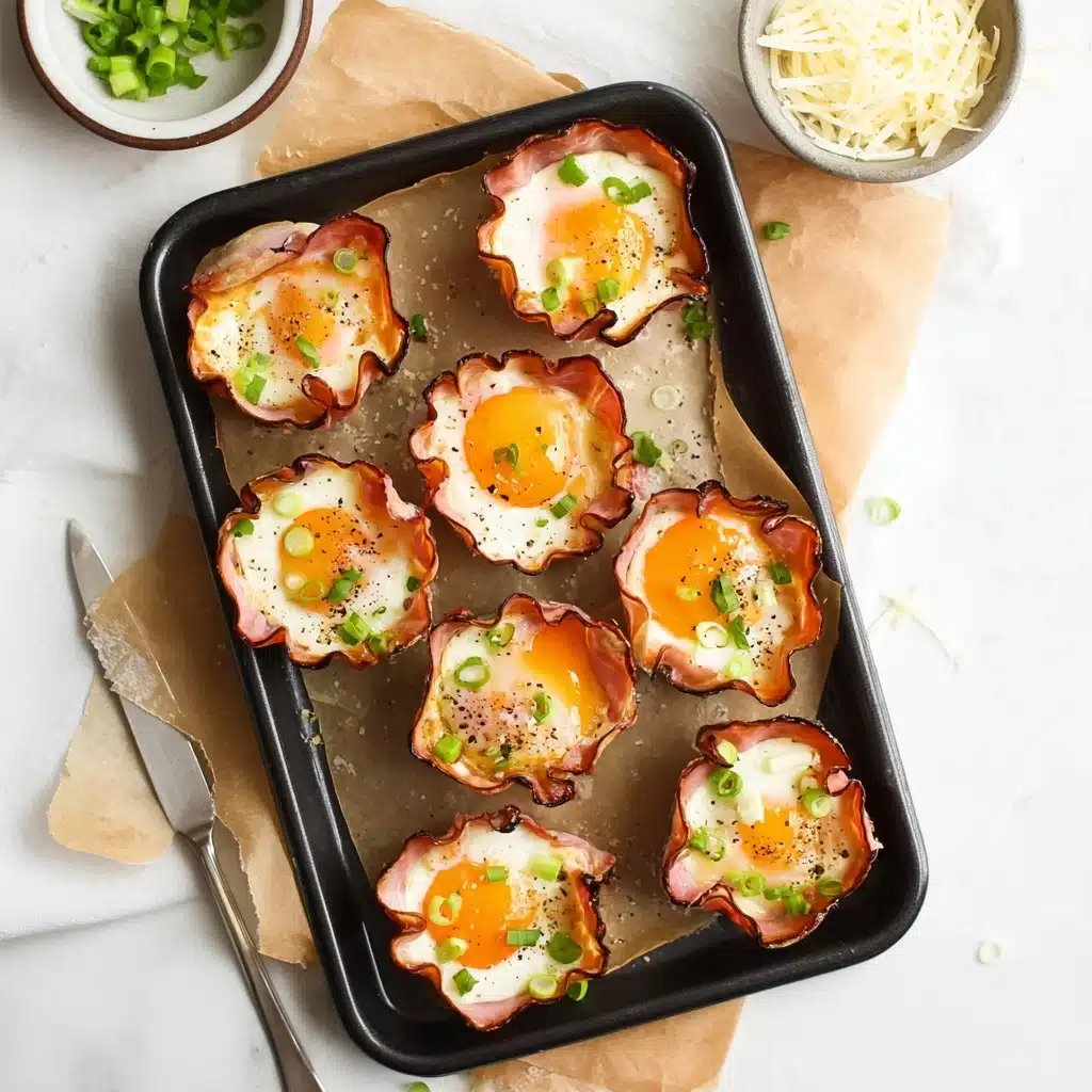 Ham and Cheese Egg Cups Recipe - Recipe Image