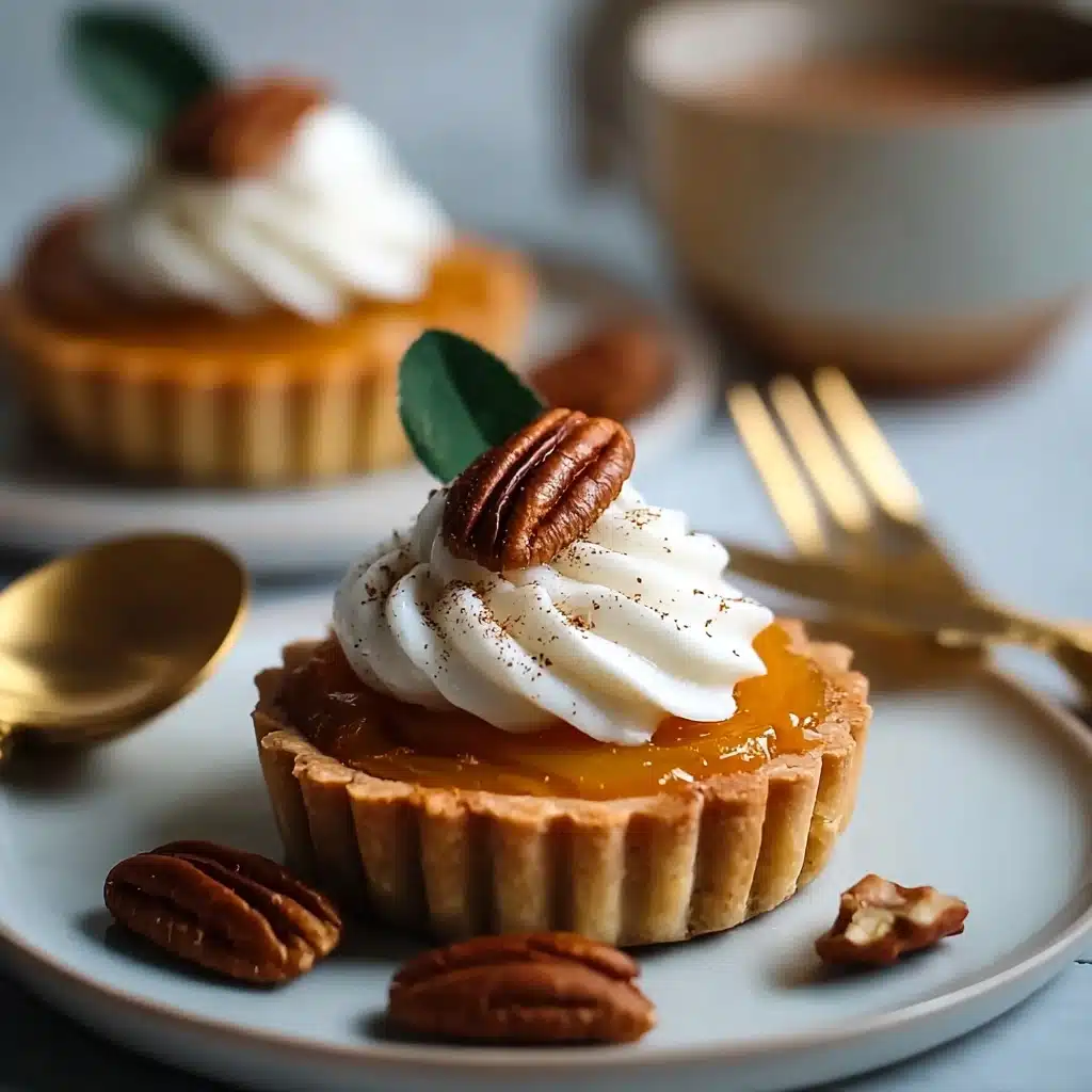 Pumpkin Spice Caramel Tarts Recipe