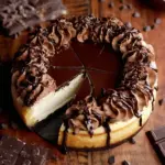 Brownie Bottom Chocolate Chip Cheesecake Recipe