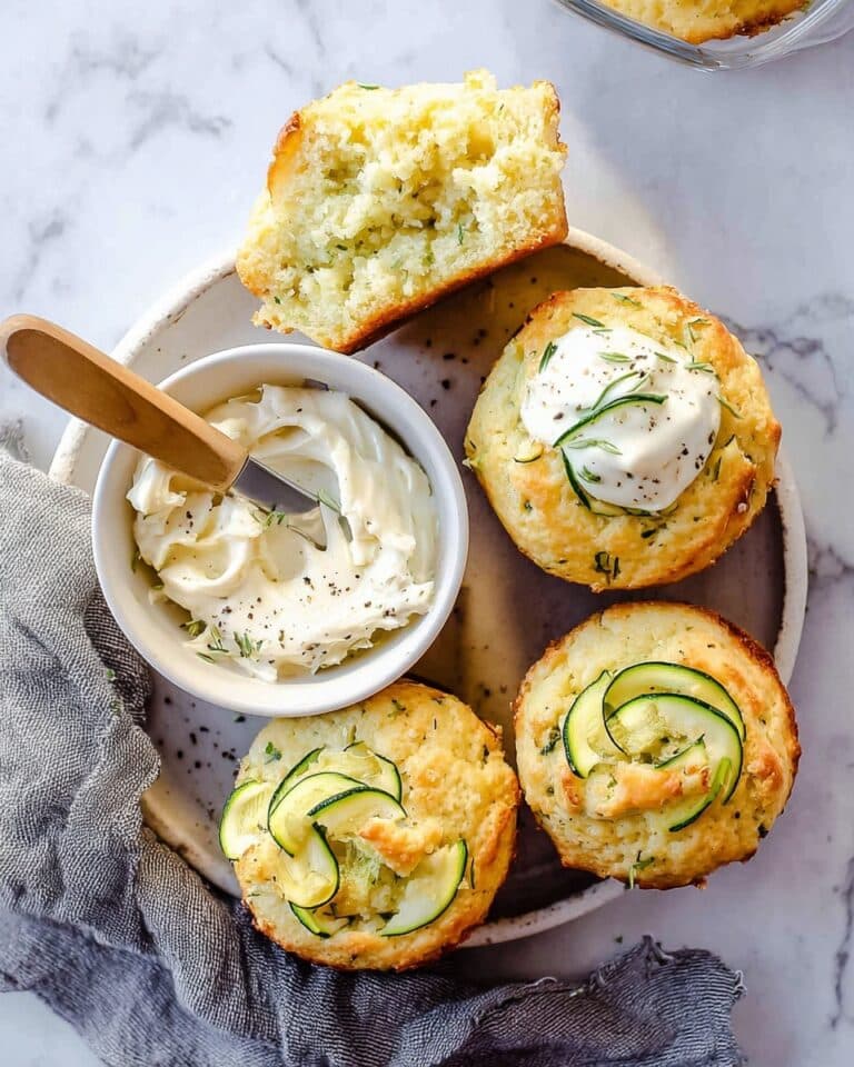 Zucchini Parmesan Muffins Recipe