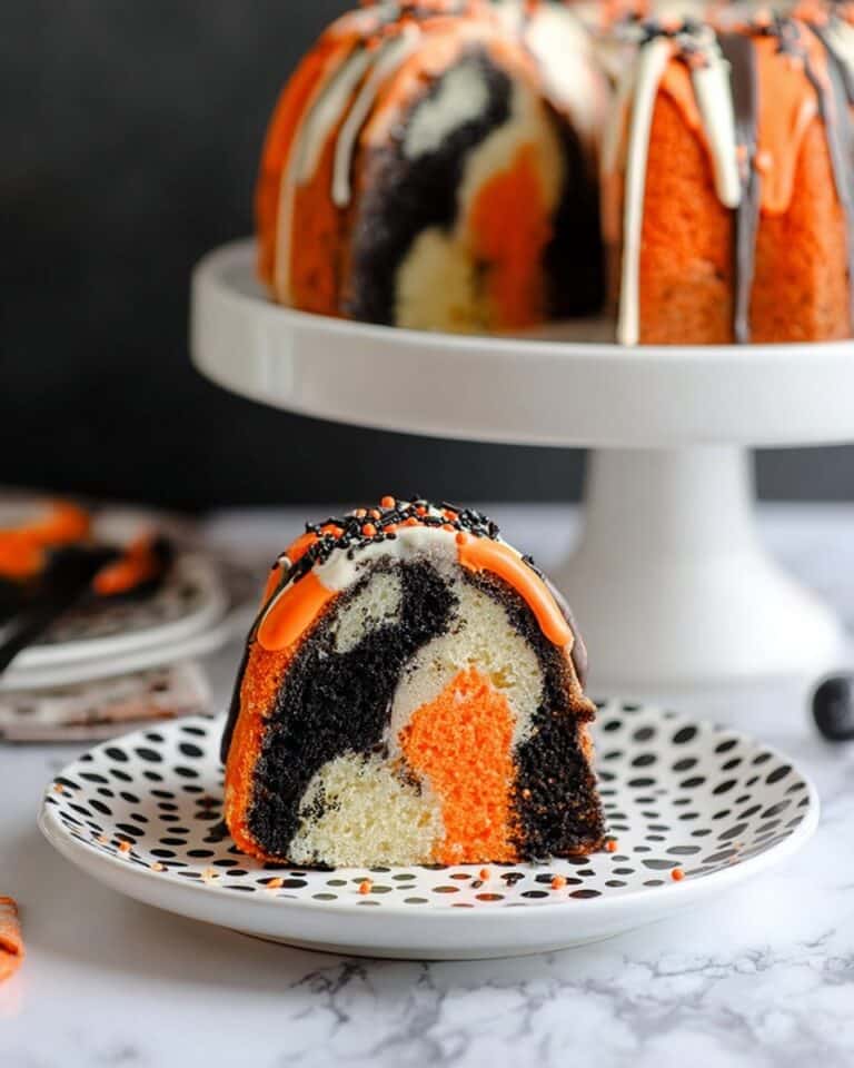 Easy Halloween Bundt Cake Recipe
