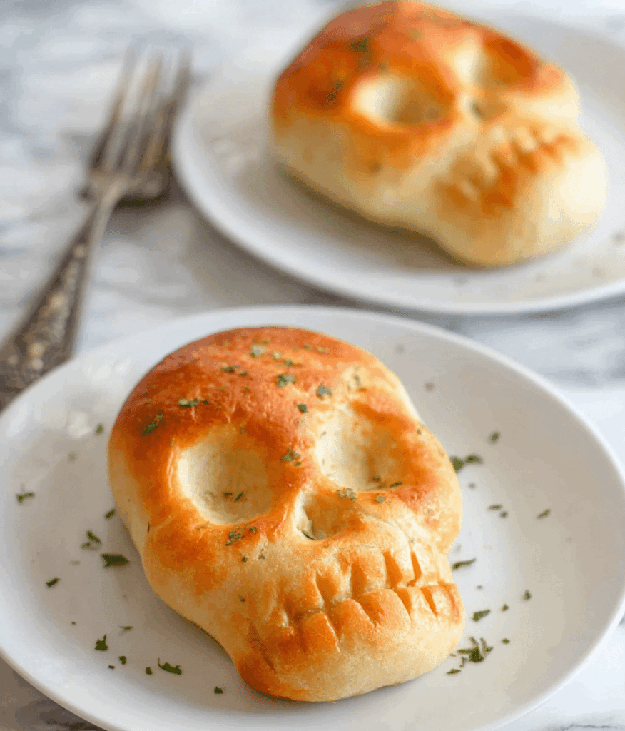 Skull Chicken Pot Pies Recipe