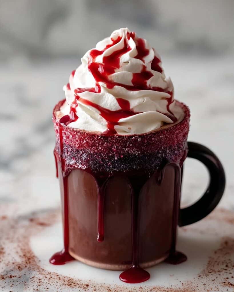 Vampire Hot Chocolate Recipe