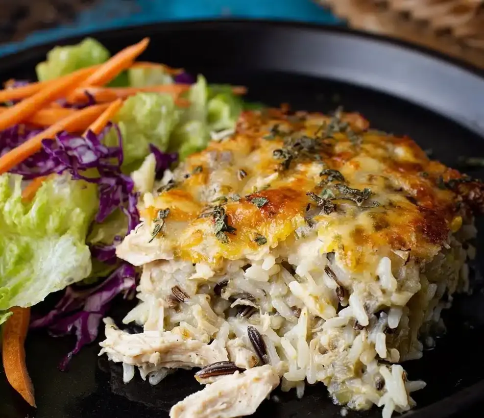 Chicken Wild Rice Casserole Recipe