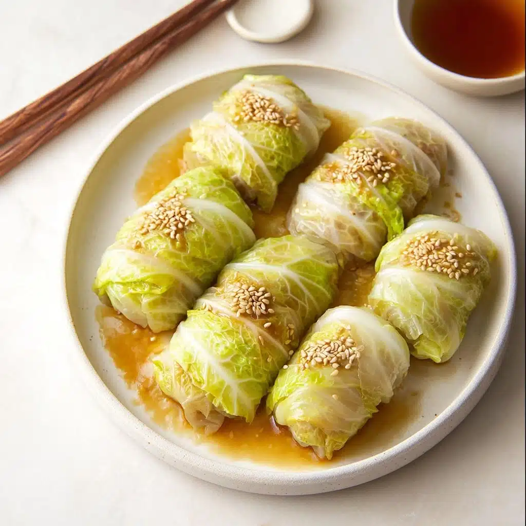 Healthy Steamed Cabbage Rolls Recipe - Recipe Image