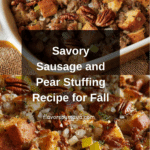 Sausage and Pear Stuffing Recipe