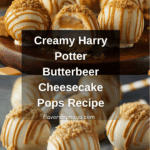 Harry Potter Butterbeer Cheesecake Pops Recipe