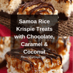 Samoa Rice Krispie Treats Recipe