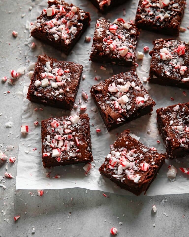 Candy Cane Brownies Recipe