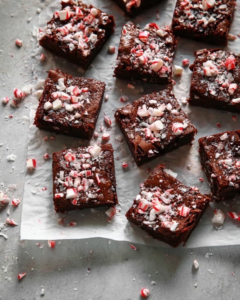 Candy Cane Brownies Recipe