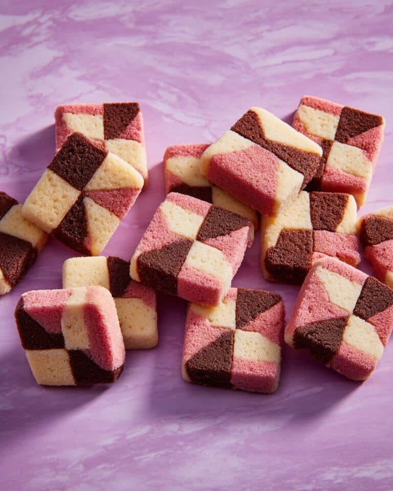 Neapolitan Checkerboard Cookies Recipe