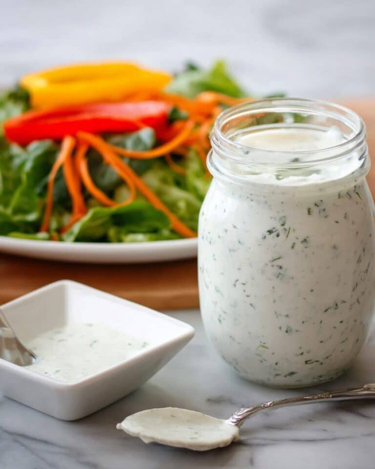The Best Homemade Ranch Salad Dressing Recipe