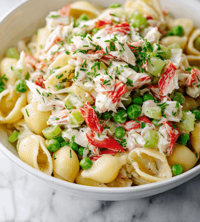 Crab Pasta Salad Recipe