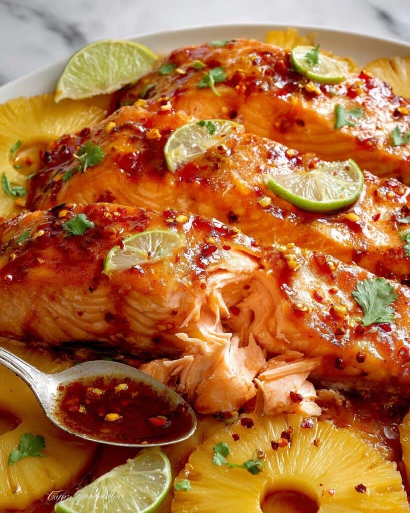 Baked Pineapple Salmon Recipe