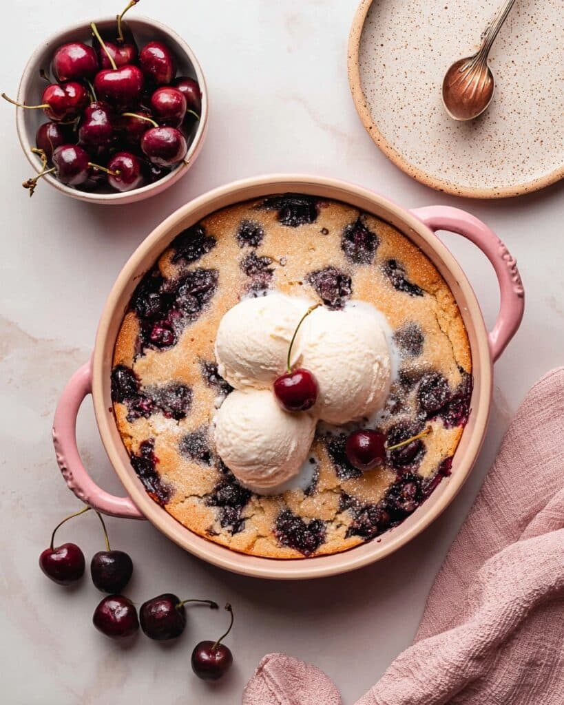 Easy Cherry Cobbler Recipe