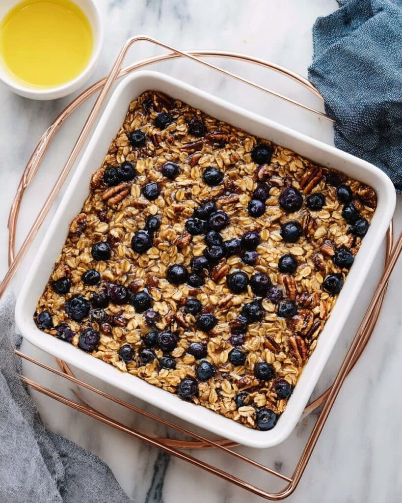 Blueberry Baked Oatmeal Recipe