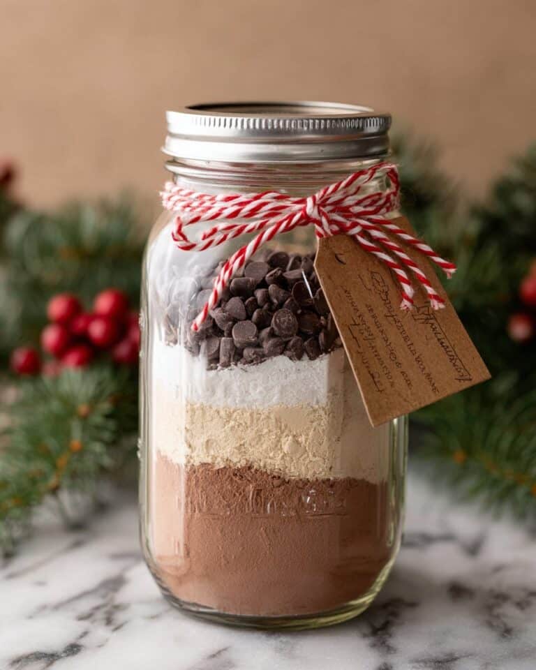 Brownie Mix in a Jar – Holiday Gift Recipe