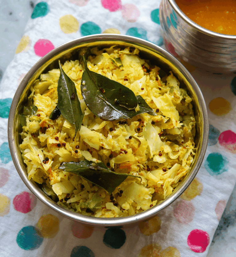 Cabbage Thoran Recipe