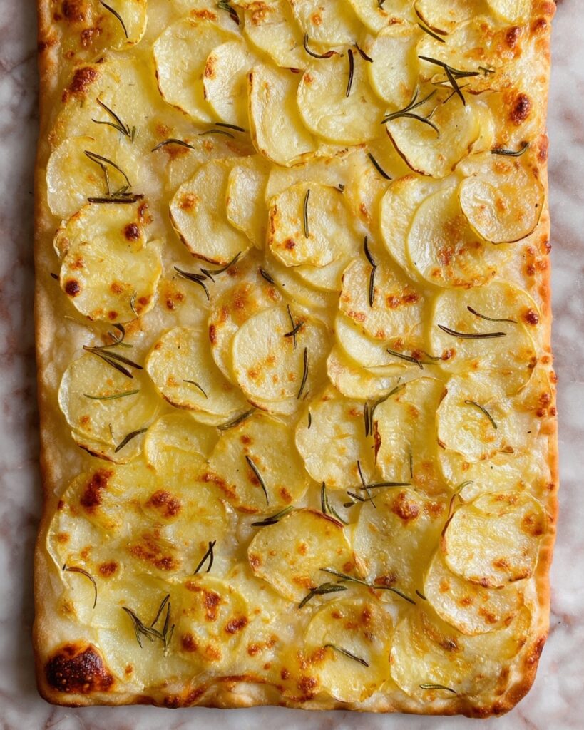 Vegan Potato Pizza with Rosemary Recipe
