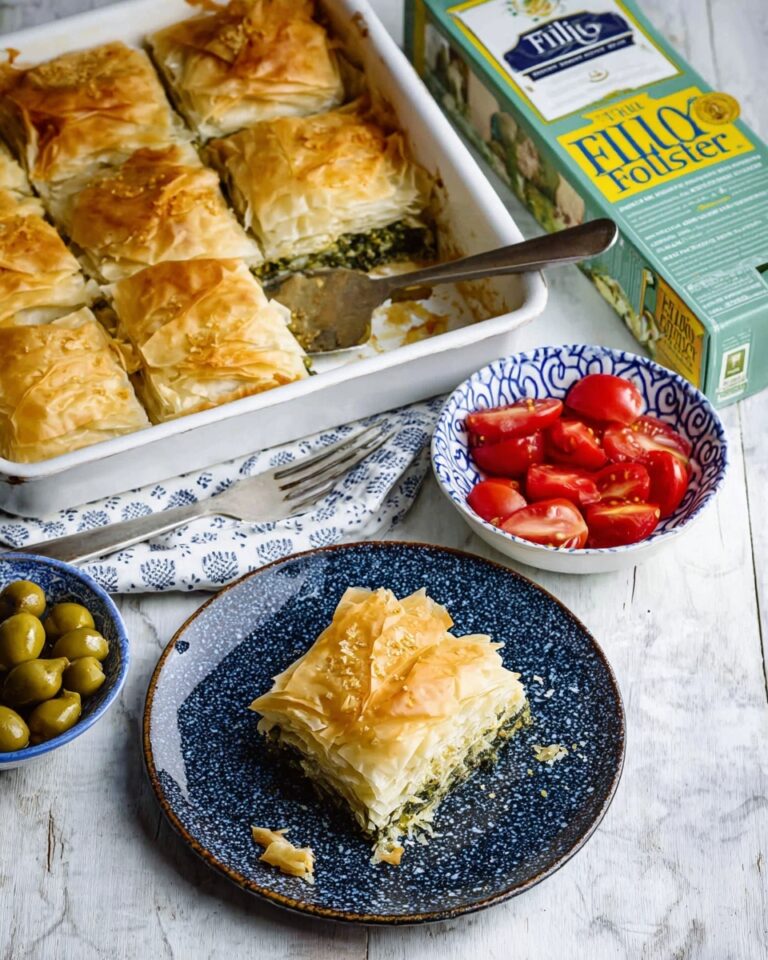 Spanakopita (Greek Spinach Pie) Recipe
