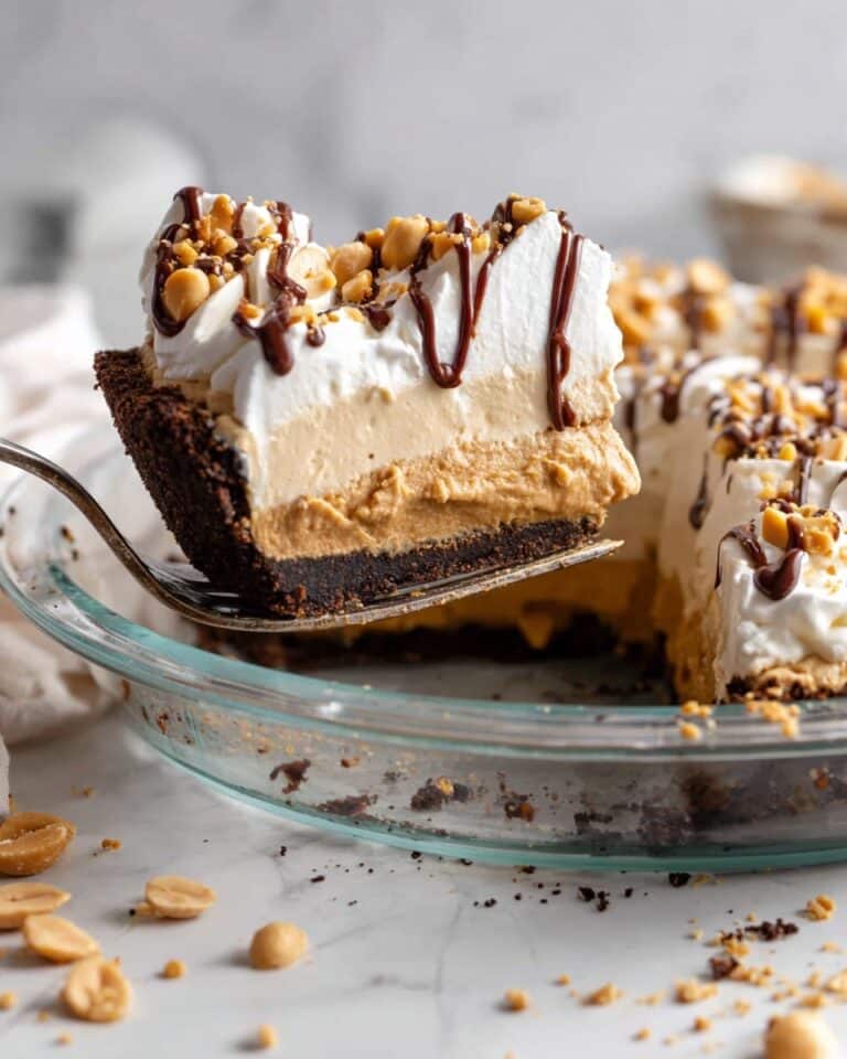 No Bake Cream Cheese Peanut Butter Pie Recipe