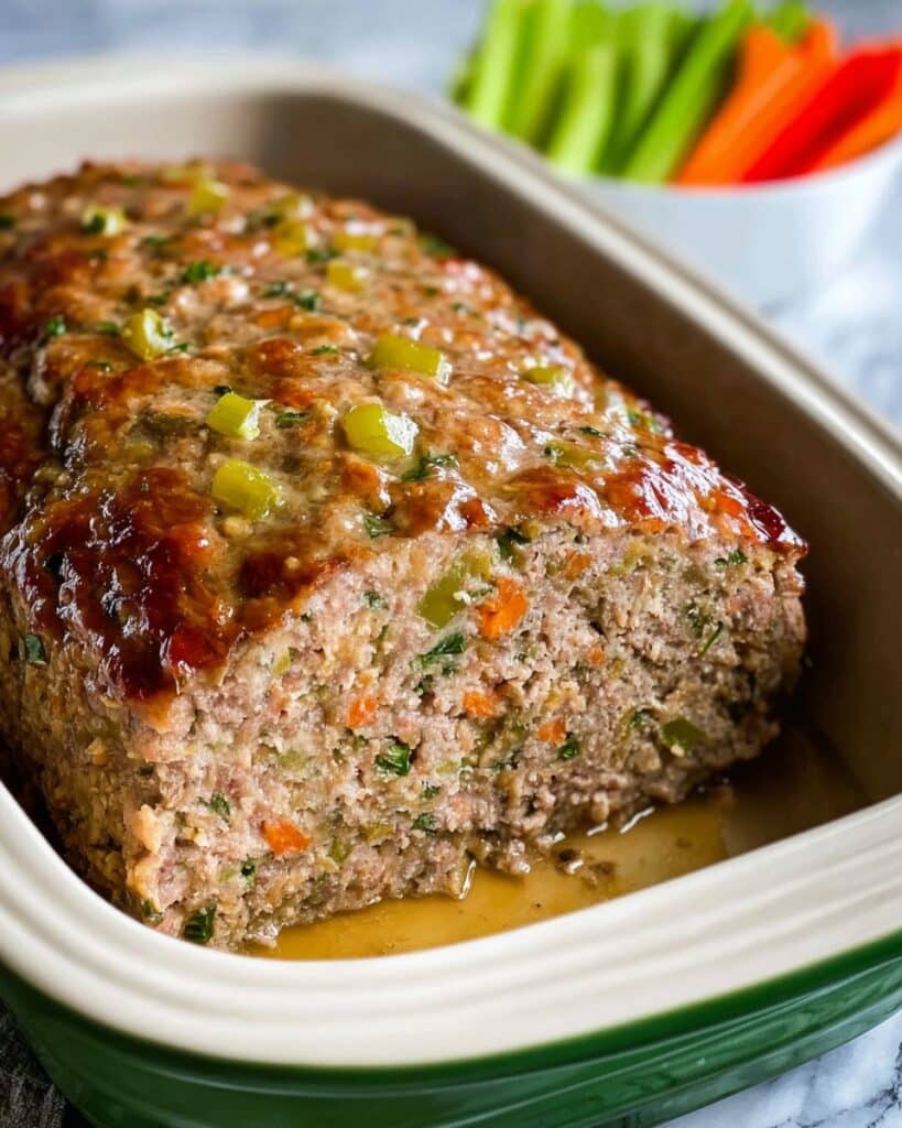 Turkey & Stuffing Holiday Meatloaf Recipe
