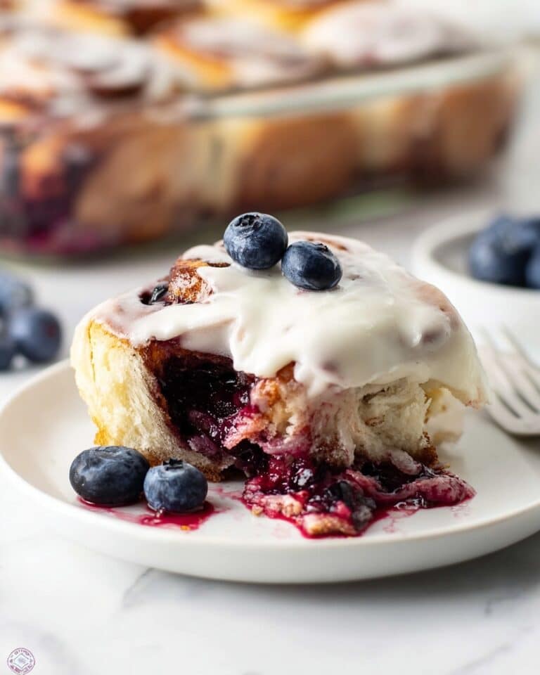 Blueberry Cinnamon Rolls Recipe