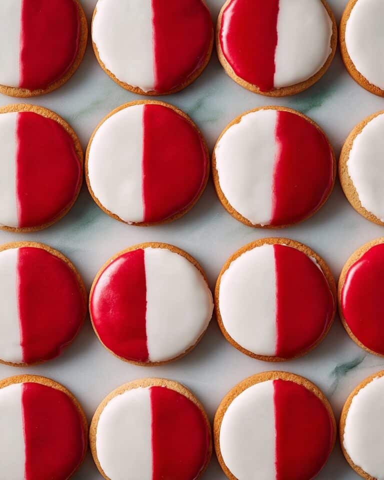 Iced Peppermint Cookies Recipe