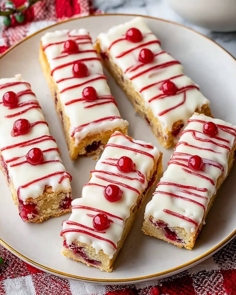 Christmas Cherry Bars Recipe