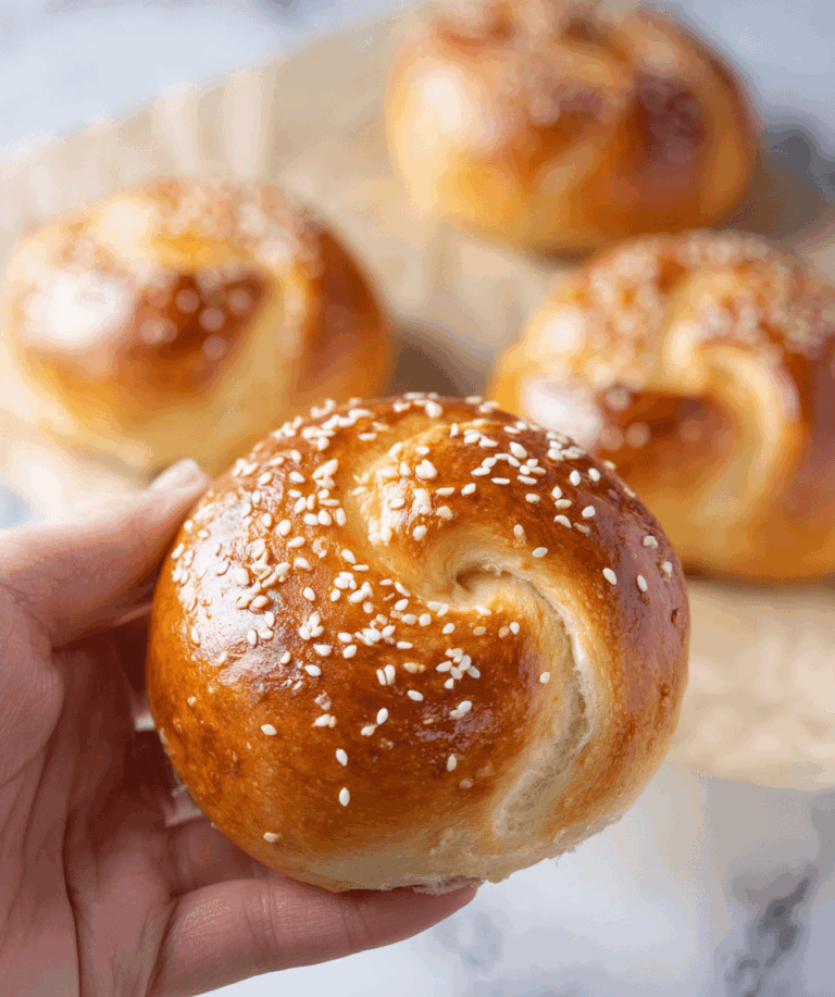 Turkish Tahini Sweet Rolls (Tahinli Ekmek) Recipe