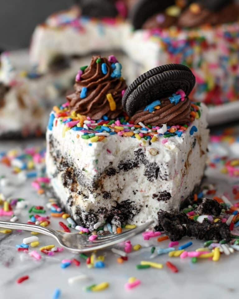Oreo Funfetti Icebox Cake Recipe