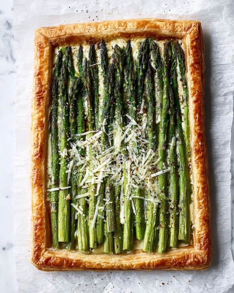 Easy Asparagus and Gruyere Tart Recipe