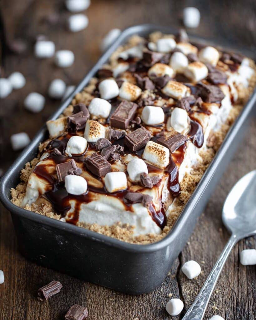 S’mores Ice Cream Recipe