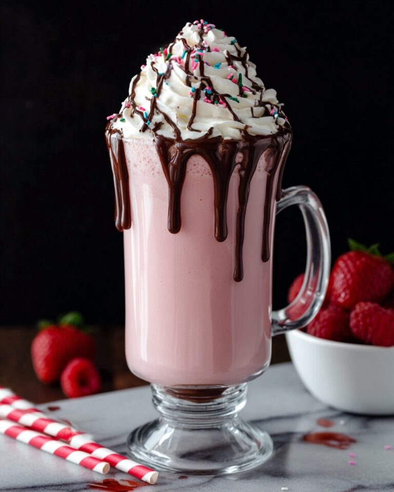 Raspberry Hot Chocolate (Real Fruit!) Recipe