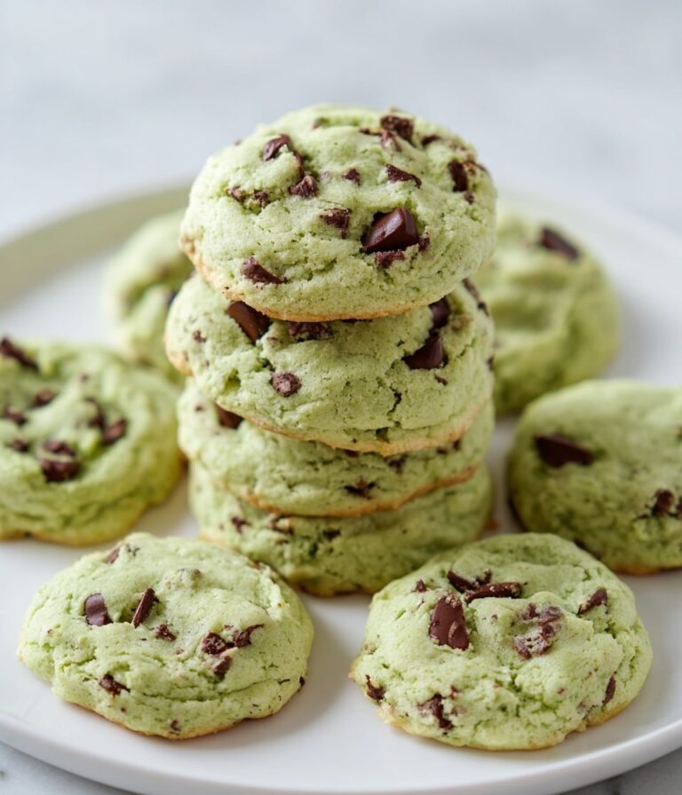 Pistachio Pudding Cookies with Chocolate Chips Recipe