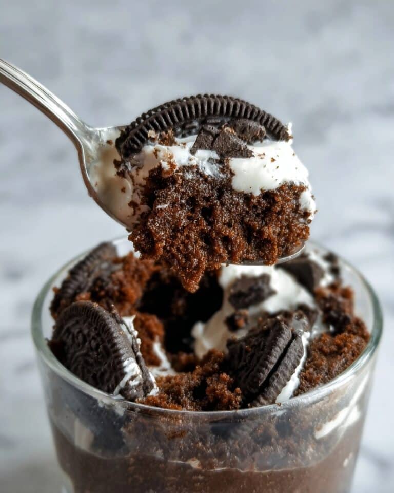 Easy Oreo Mug Cake Recipe