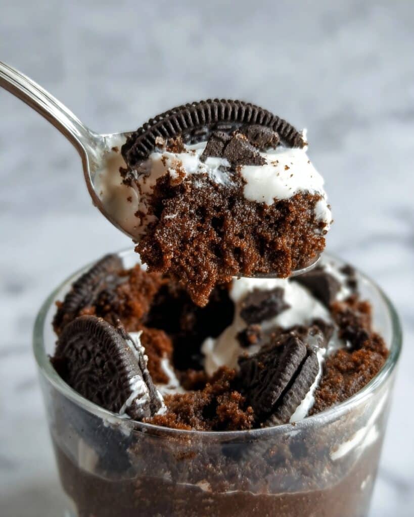 Easy Oreo Mug Cake Recipe