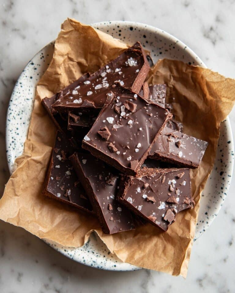 Triple Chocolate Brownie Batter Bark Recipe