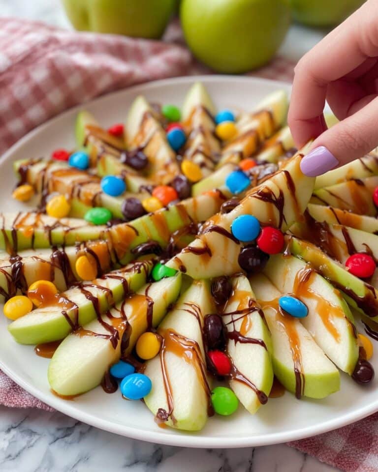 Caramel Apple Nachos Recipe