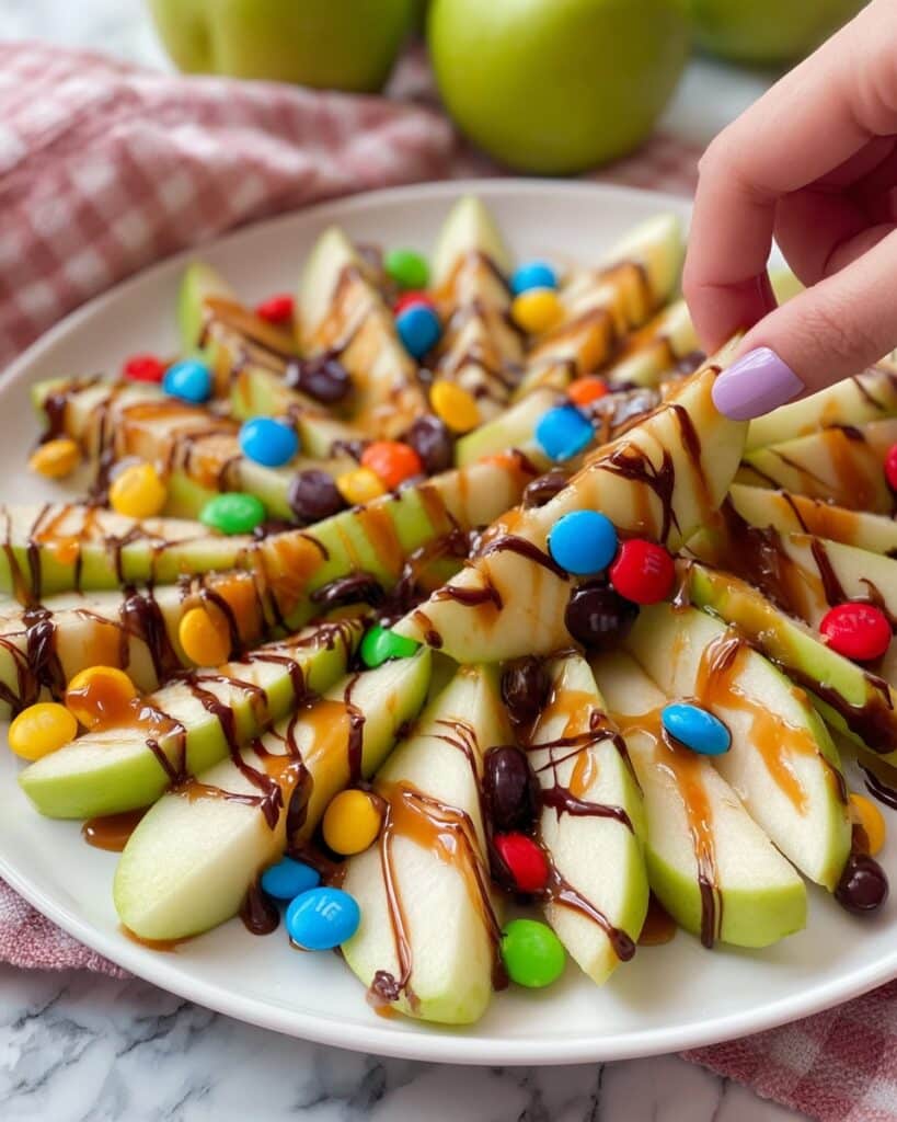 Caramel Apple Nachos Recipe